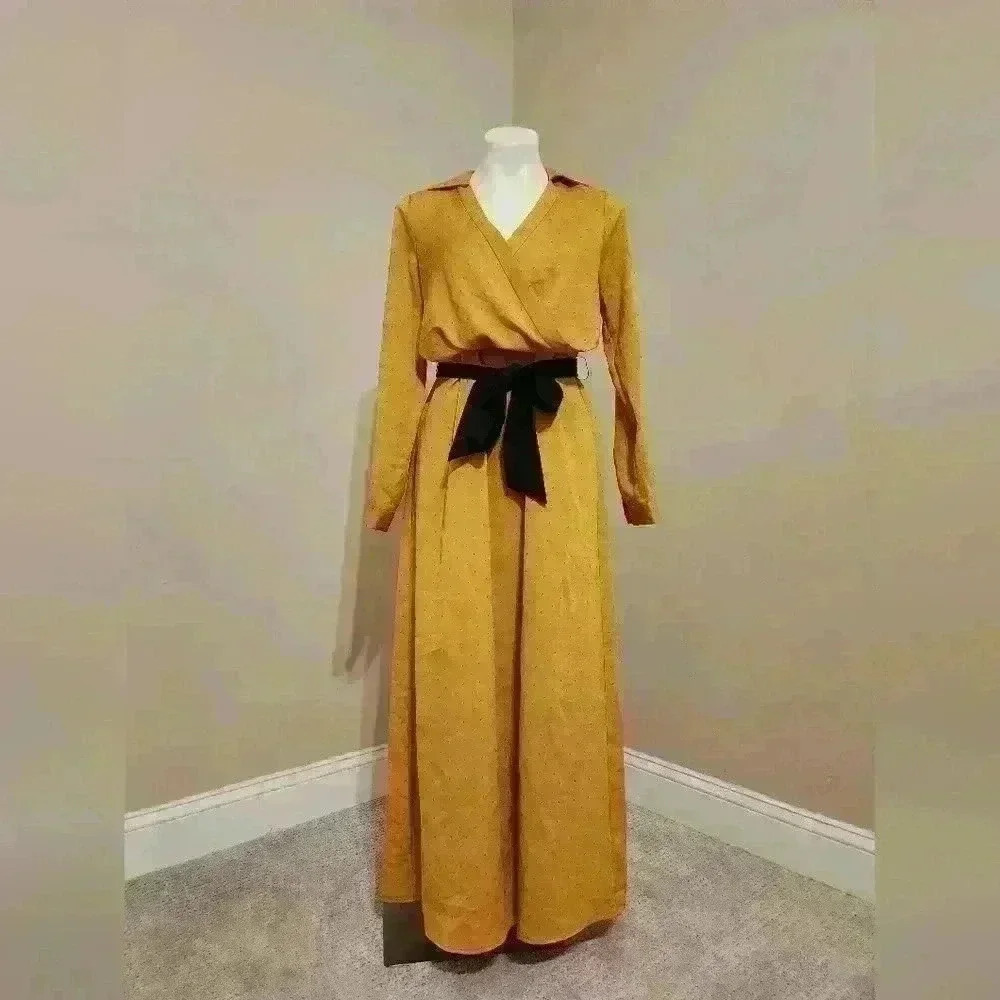 BCBGMAXAZRIA Yellow dress